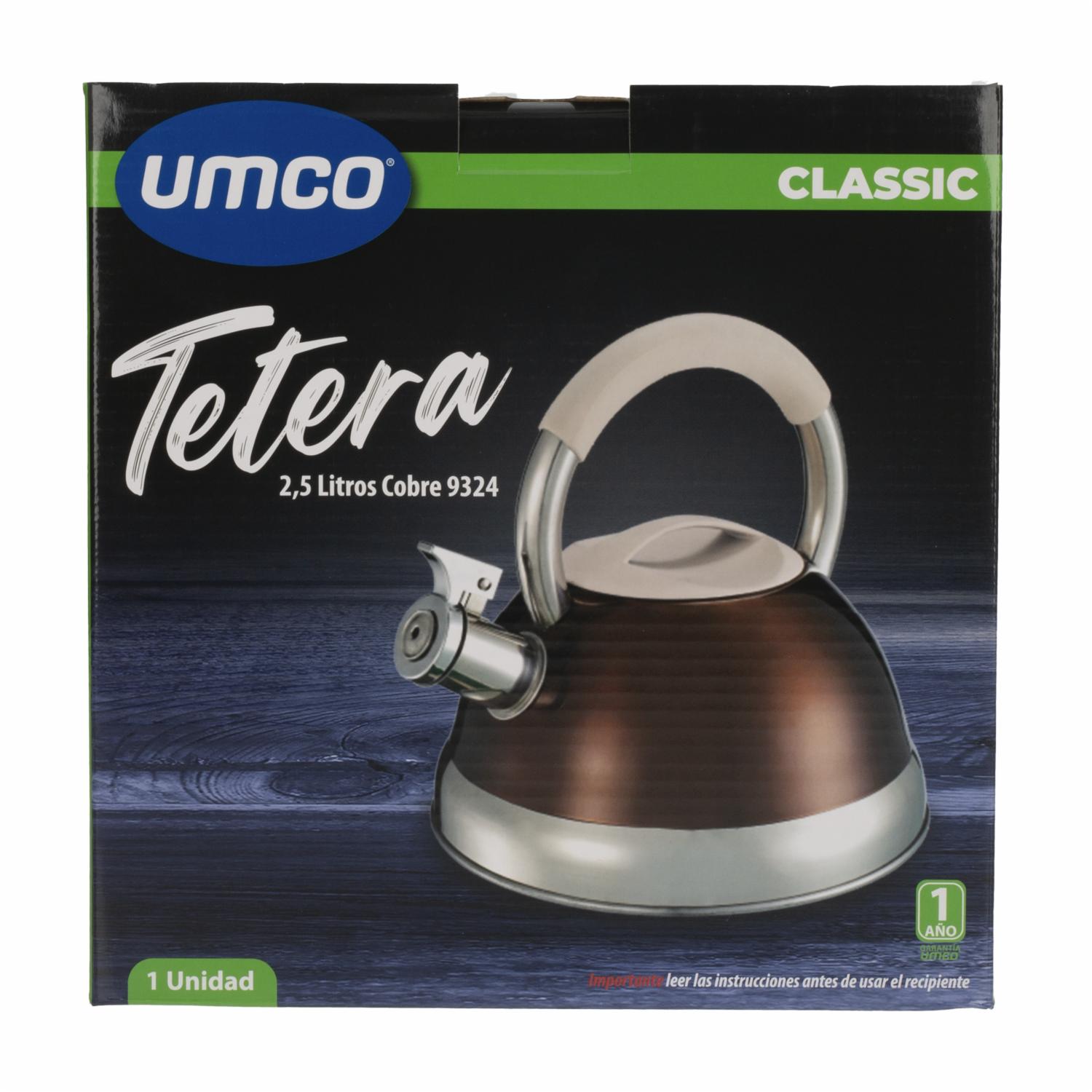Tetera De Inducción Color Cobre Con Asa UMCO Unidad - Imagen 3