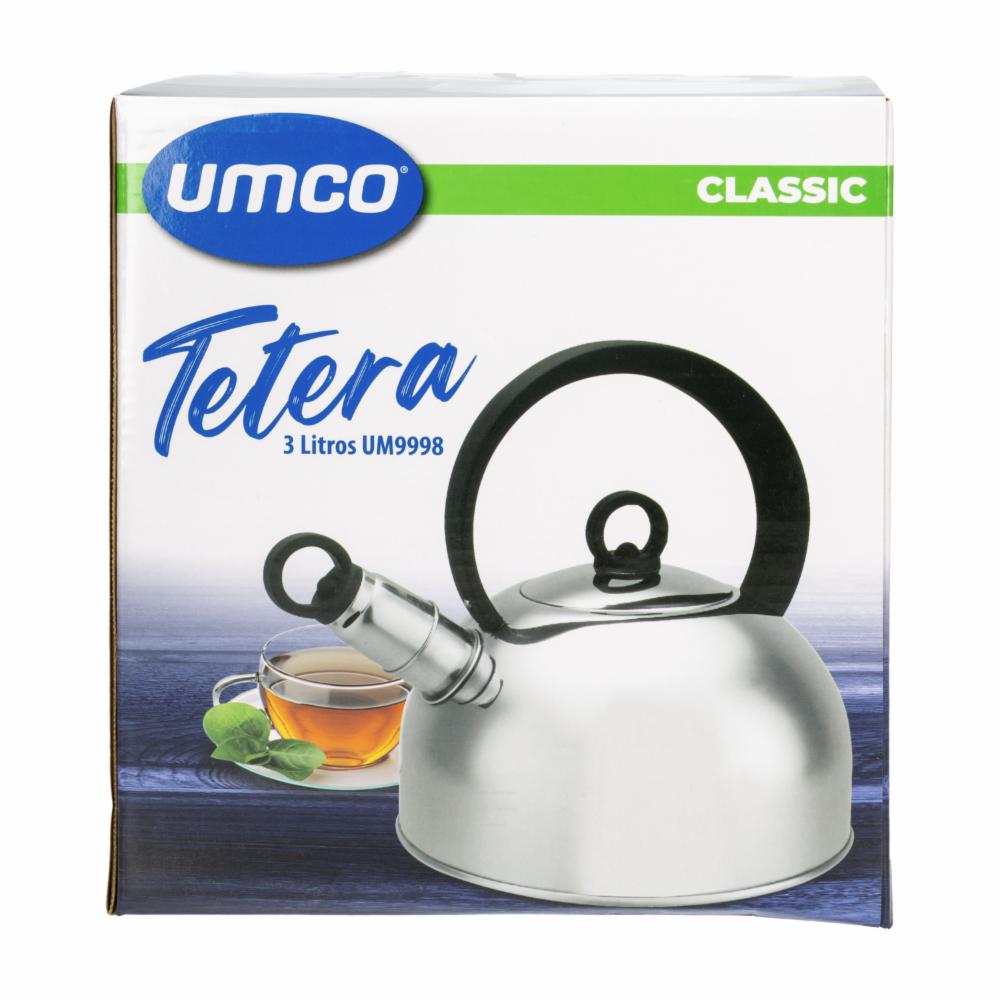 Tetera De Acero Inoxidable Tri Play UMCO 3 L - Imagen 2