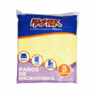 Masterbrill Paño Microfibra Muebles MASTER BRILL X 3 Unidades