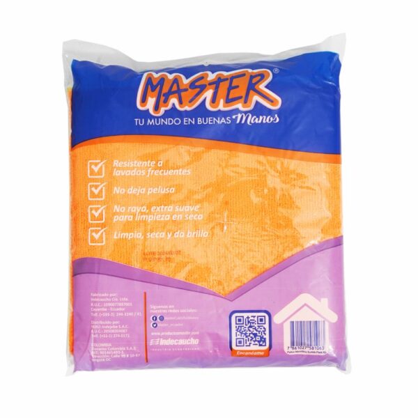 Masterbrill Paño Microfibra Muebles MASTER BRILL X 3 Unidades - Imagen 2