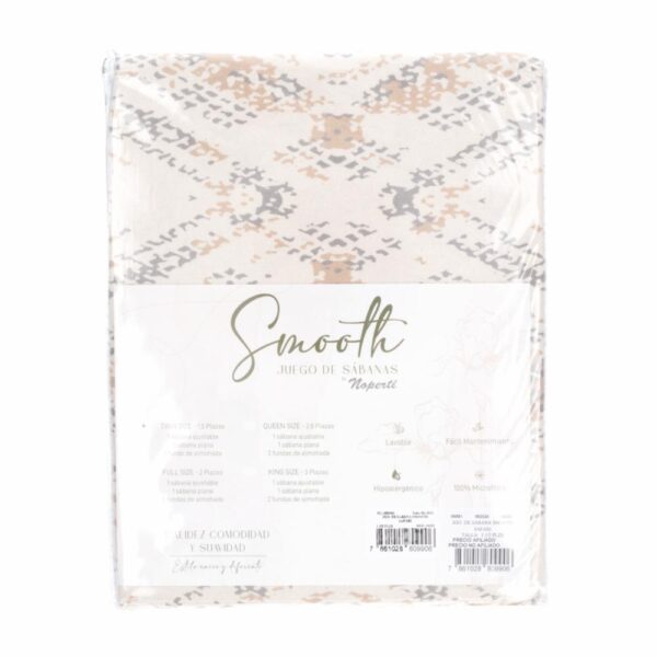 Juego De Sábanas Smooth Potpourri Pink NOPERTI - Imagen 5