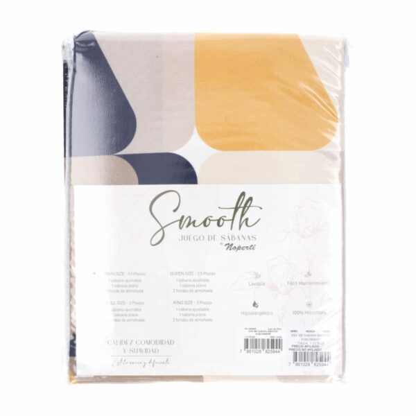 Juego De Sábanas Smooth Potpourri Pink NOPERTI - Imagen 7