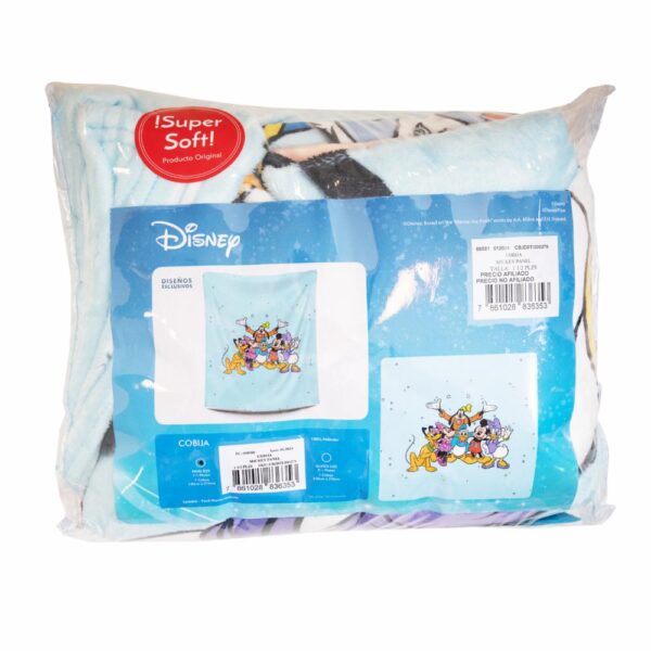 Cobija Diseño Mickey Y Sus Amigos NOPERTI 1 1/2 Plazas