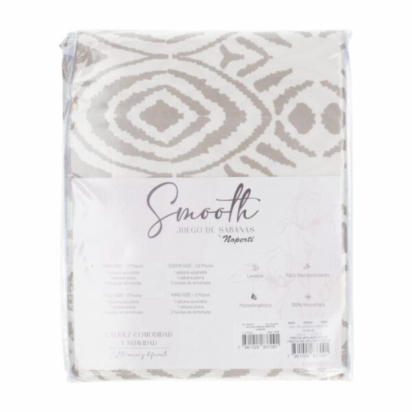 Juego De Sábanas Smooth Potpourri Pink NOPERTI - Imagen 6