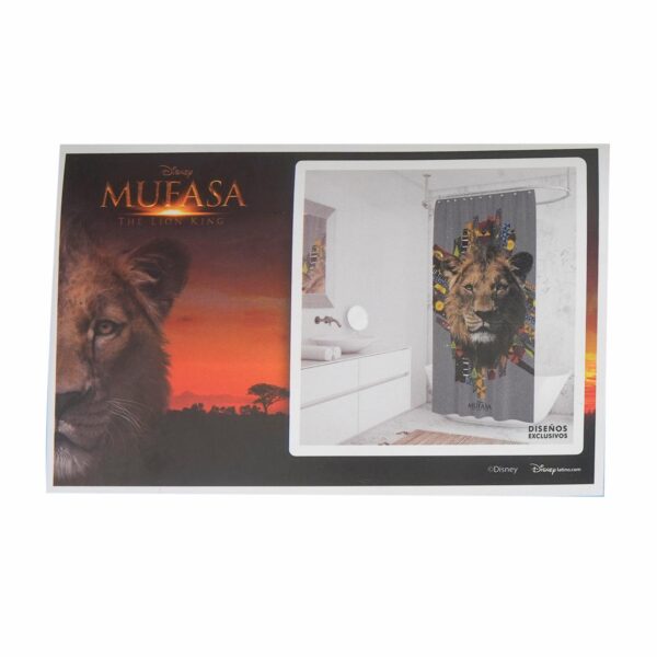 Cortina De Baño Mufasa DISNEY 180 X 50 Cm - Imagen 2
