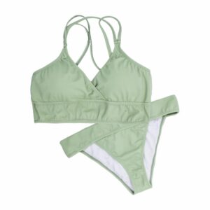 Traje De Baño Bikini Dama Verde SOLEI