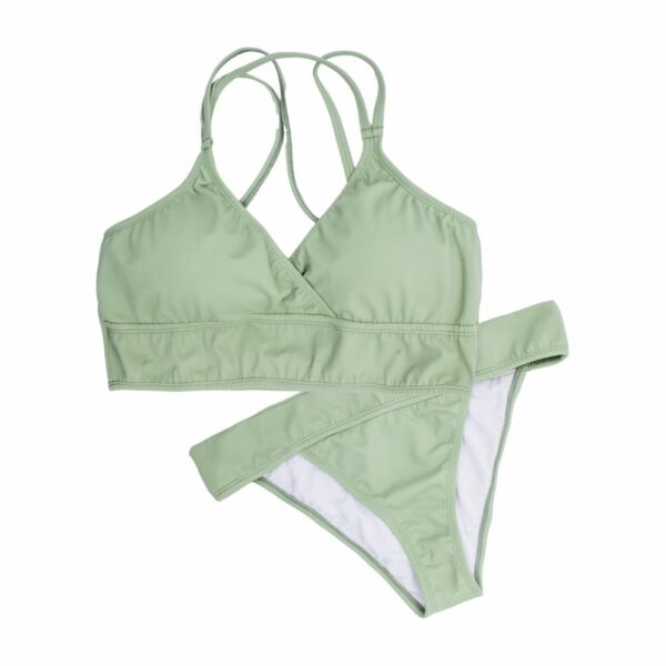 Traje De Baño Bikini Dama Verde SOLEI - Imagen 3