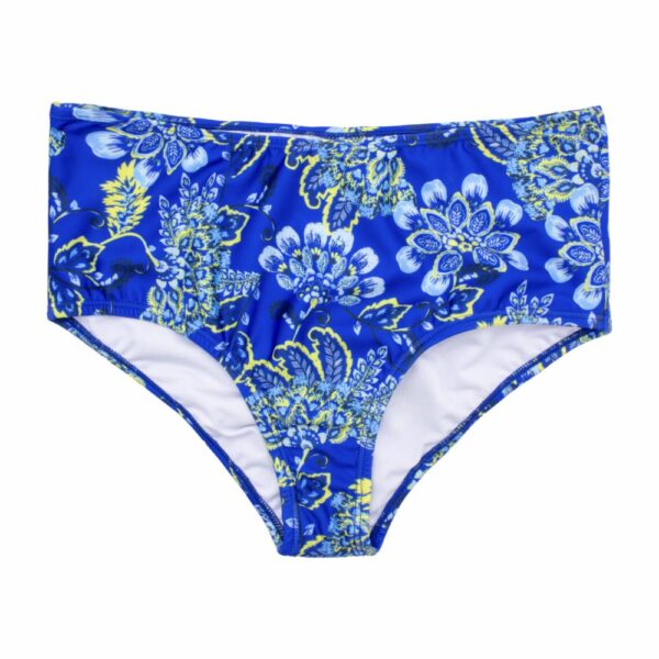 Traje De Baño Bikini Dama Azul Combinado SOLEI - Imagen 2