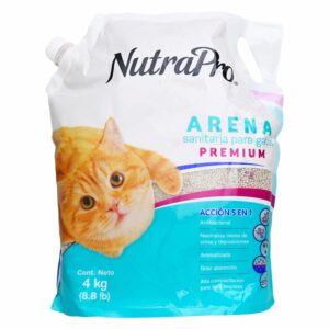 Arena Para Gatos Sanitaria NUTRAPRO 4 Kg