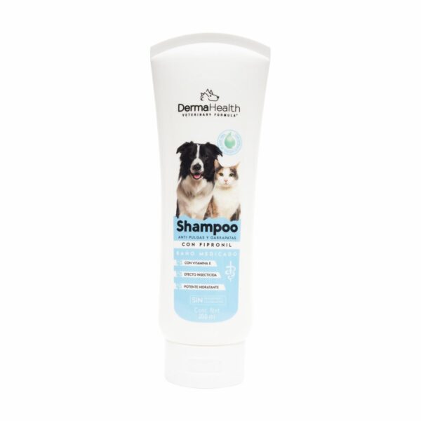 Repelente De Pulgas Y Garrapatas Para Mascotas DERMAHEALTH 200 Ml