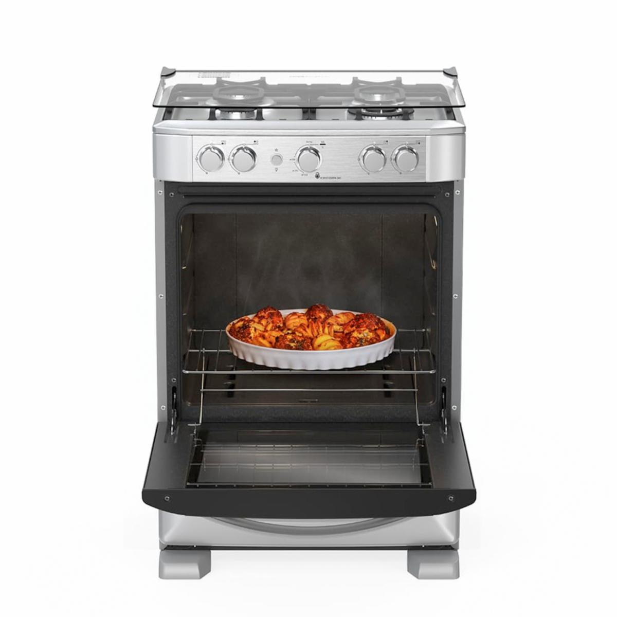 Cocina A Gas 60 Cm EM6040FG1 MABE 4 Quemadores