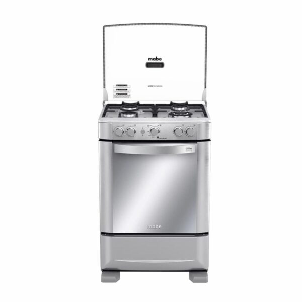 Cocina A Gas 60 Cm Con Grill EM6060FX2 MABE 4 Quemadores - Imagen 4