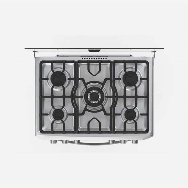 Cocina A Gas 76 Cm Y Grill EM7625FX0 MABE 5 Quemadores - Imagen 3