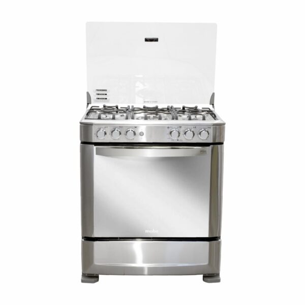 Cocina A Gas 76 Cm Y Grill EM7625FX0 MABE 5 Quemadores - Imagen 4