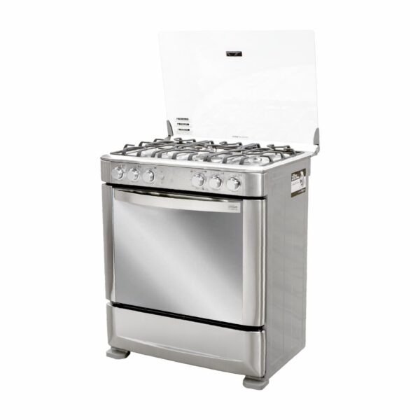 Cocina A Gas 76 Cm Y Grill EM7625FX0 MABE 5 Quemadores - Imagen 5
