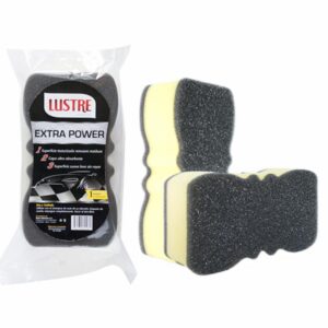 Esponja Triple Cara Para Autos LUSTRE Unidad