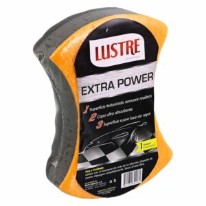 Esponja Triple Cara Para Autos LUSTRE Unidad