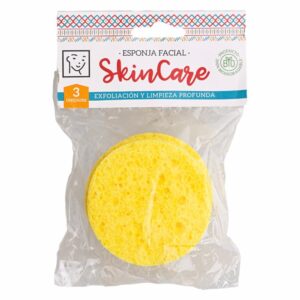 Esponja Facial SKIN CARE 3 Uds