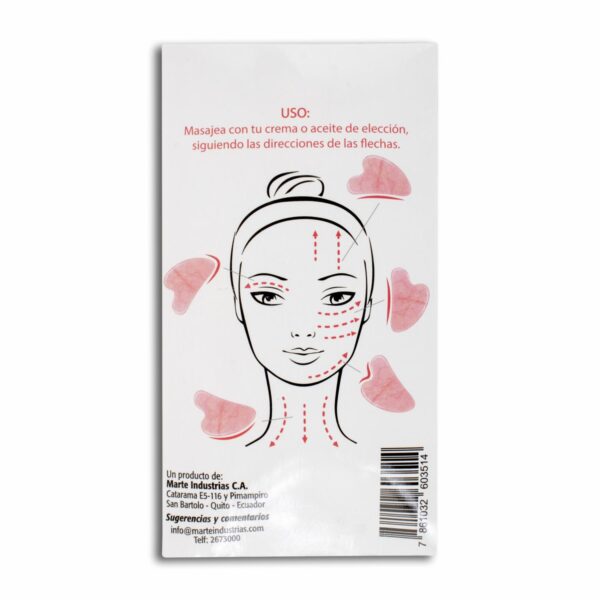 Masajeador Facial Gua Sha LUSTRE Unidad - Imagen 3