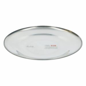 Plato Acero Inoxidable ESTHELA DE HERRERA 22 Cm