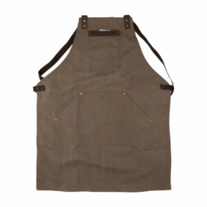Delantal Parrillero Color Café APRONS HOME Unidad