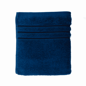 Toalla De Manos Azul Profundo 460 G/M² 100% Algodón RENATTA