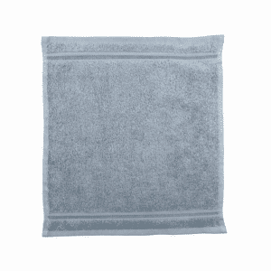 Toalla De Cara Gris Azulado 460 G/M² 100% Algodón RENATTA
