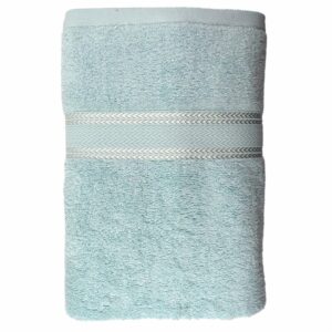 Toalla De Baño Azul Cielo 580 G/M² 100% Algodón FREE HOME 140 X 70 Cm