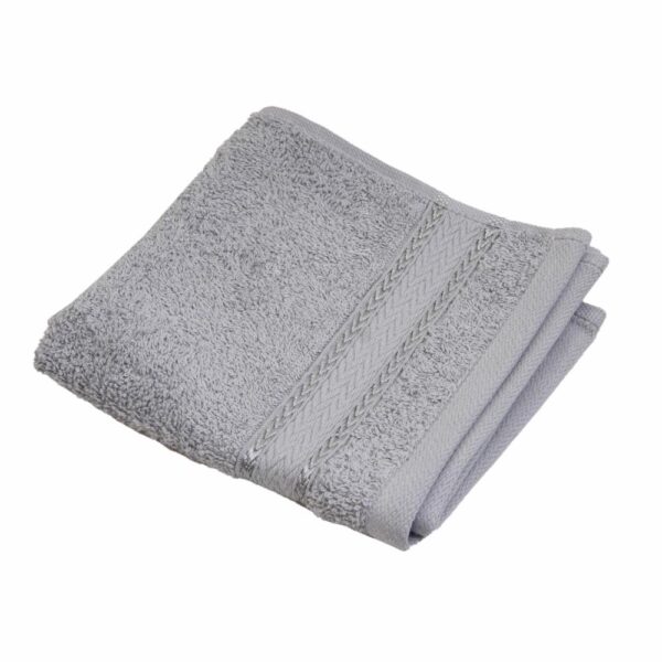 Toalla De Cara Teens Gris Alloy FREE HOME 30 X 30 Cm
