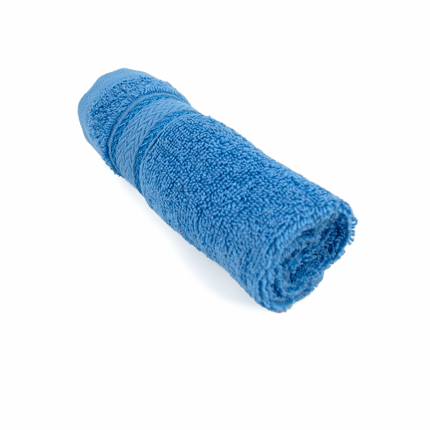 Toalla Para Cara Celeste Claro 580 G/M² 100% Algodón FREE HOME 30 X 30 Cm