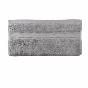 Toalla De Manos Gris 580 G/M² 100% Algodón FREE HOME 70 X 40 Cm
