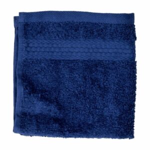 Toalla De Cara Clásica Azul Profundo FREE HOME 30 X 30 Cm