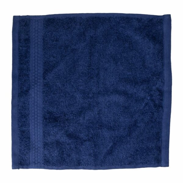 Toalla De Cara Clásica Azul Profundo FREE HOME 30 X 30 Cm - Imagen 2