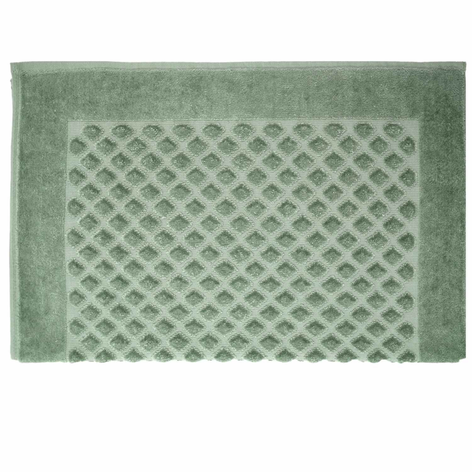 Pie De Baño Verde Oliva 800 G/M² 100% Algodón SPRINGFIELD 6o X 50 Cm - Imagen 2
