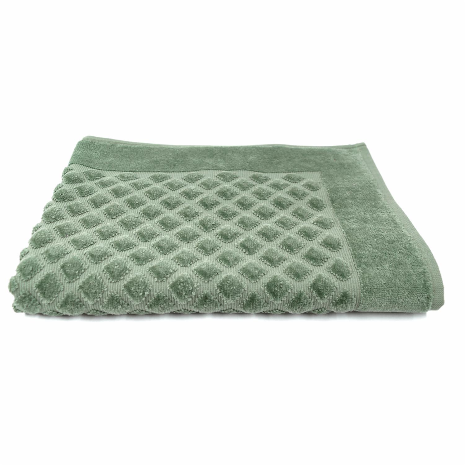 Pie De Baño Verde Oliva 800 G/M² 100% Algodón SPRINGFIELD 6o X 50 Cm - Imagen 3