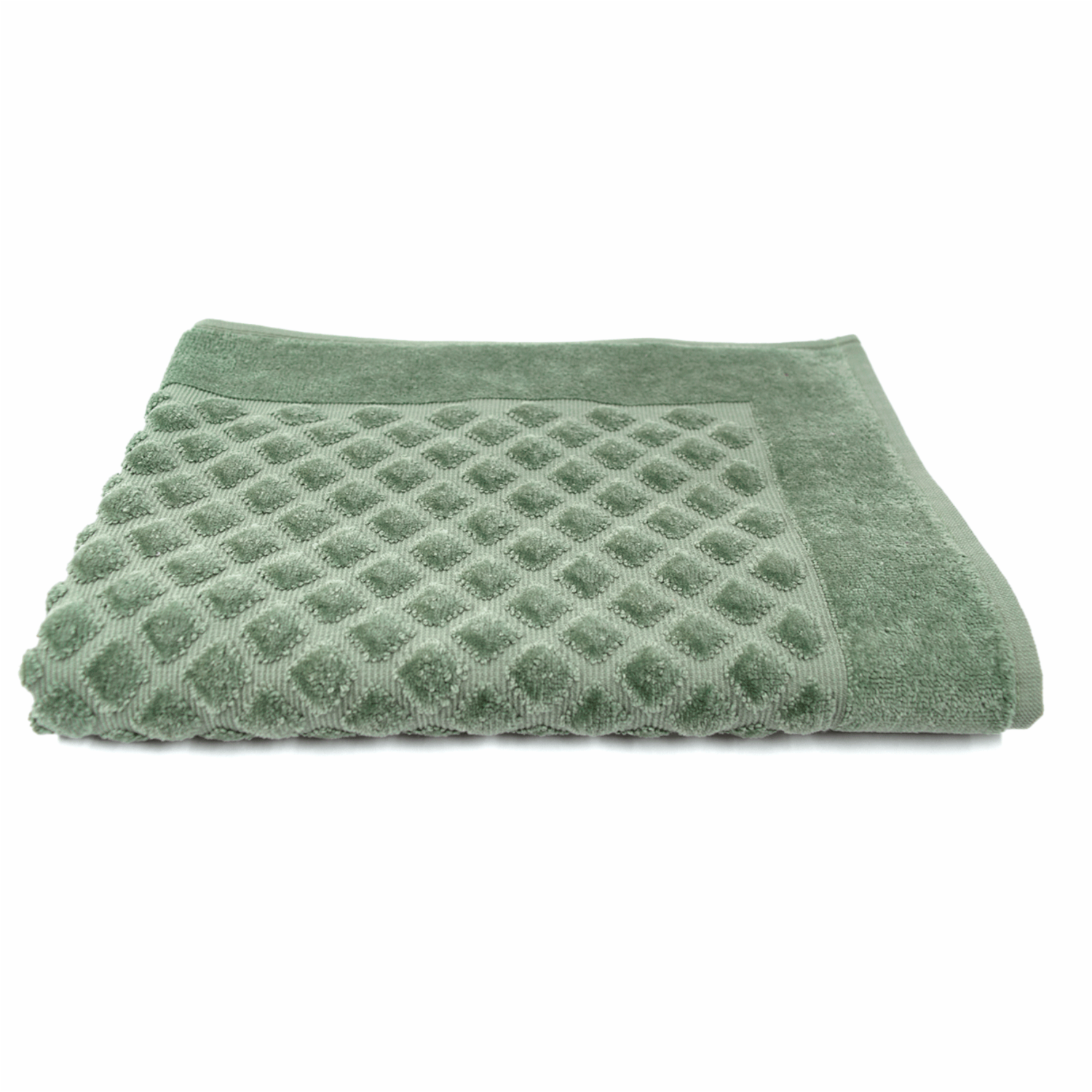 Pie De Baño Verde Oliva 800 G/M² 100% Algodón SPRINGFIELD 6o X 50 Cm - Imagen 4