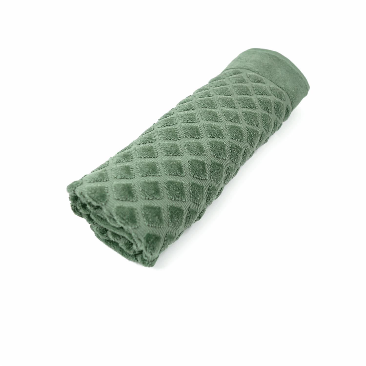 Pie De Baño Verde Oliva 800 G/M² 100% Algodón SPRINGFIELD 6o X 50 Cm - Imagen 5