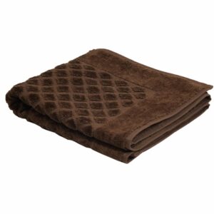Pie De Baño Diseño Rombos Café SPRINGFIELD 6o X 50 Cm