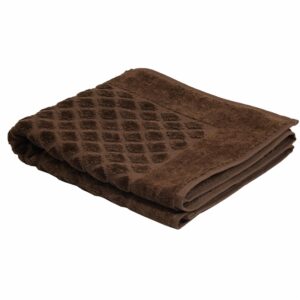 Pie De Baño Diseño Rombos Café SPRINGFIELD 6o X 50 Cm