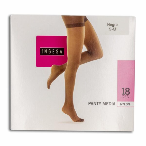 Panty Media Nylon Strech Tropical 18 Den INGESA - Imagen 3