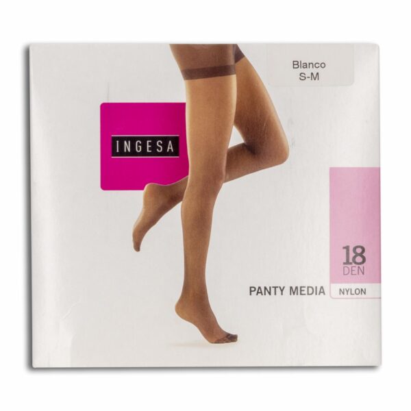 Panty Media Nylon Strech Tropical 18 Den INGESA - Imagen 5