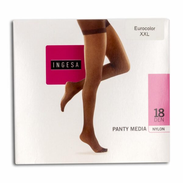 Panty Media Nylon Grafito 18 Den INGESA - Imagen 7