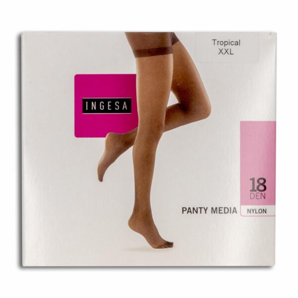 Panty Media Nylon Grafito 18 Den INGESA - Imagen 10