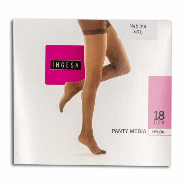 Panty Media Nylon Grafito 18 Den INGESA - Imagen 5