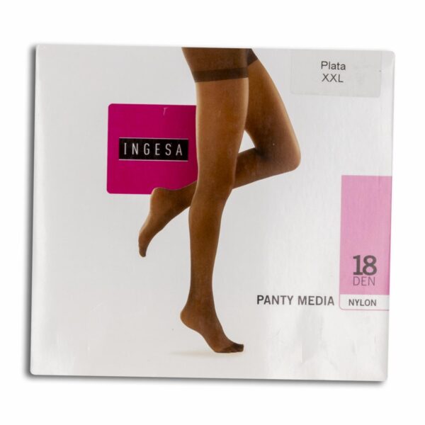 Panty Media Nylon Grafito 18 Den INGESA - Imagen 8