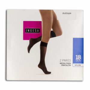 Media Para Pantalón Nylon Antílope 18 Den INGESA