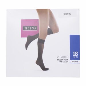 Media Para Pantalón Nylon Brandy 18 Den INGESA