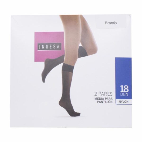Media Para Pantalón Nylon Blanca 18 Den INGESA - Imagen 10