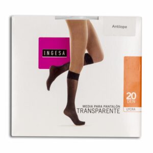 Media Para Pantalón Lycra Transparente Antílope 20 Den INGESA