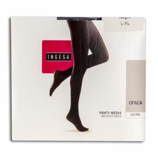 Panty Media Lycra Opaca Tights Azul INGESA - Imagen 9